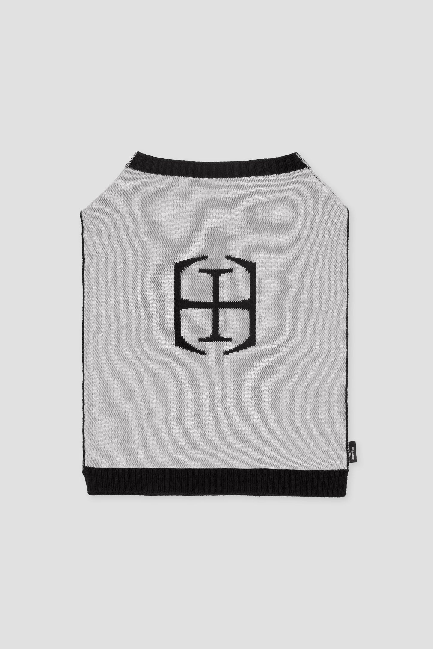 LOGO KNITTED BIB