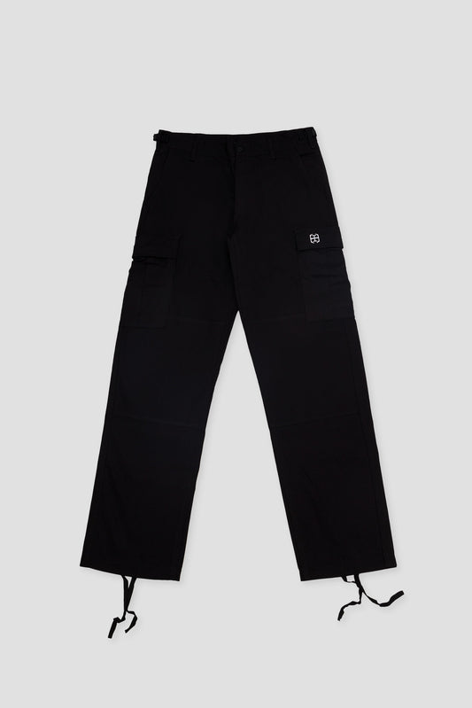 EMBROIDERED CARGO PANTS