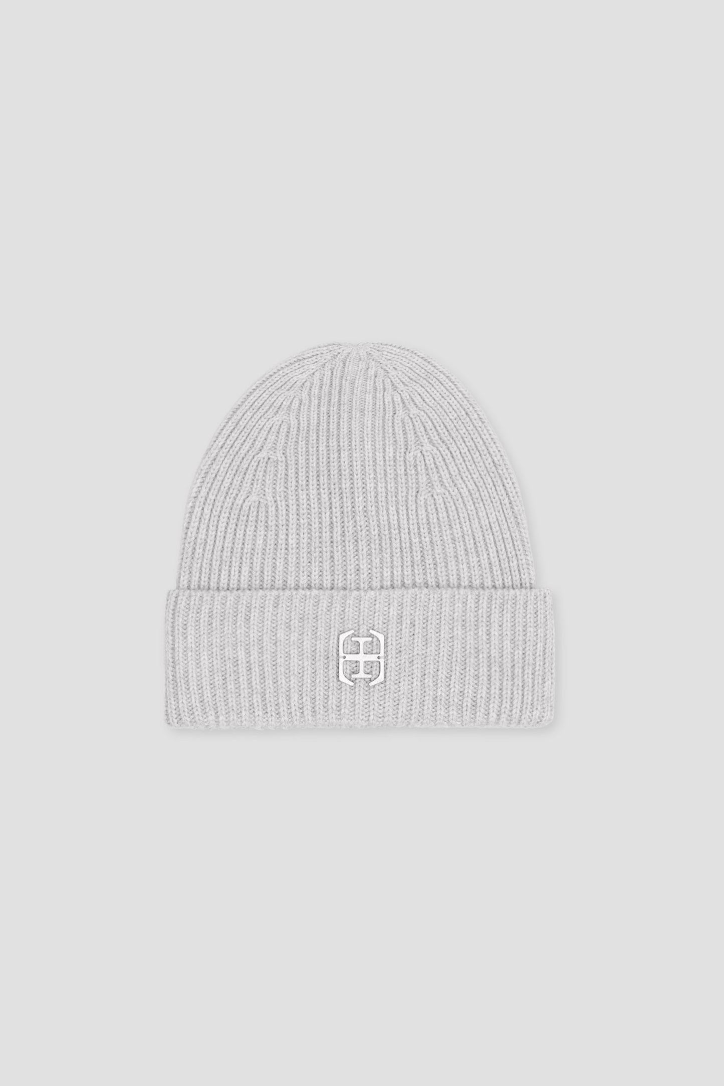 METALLIC LOGO BEANIE