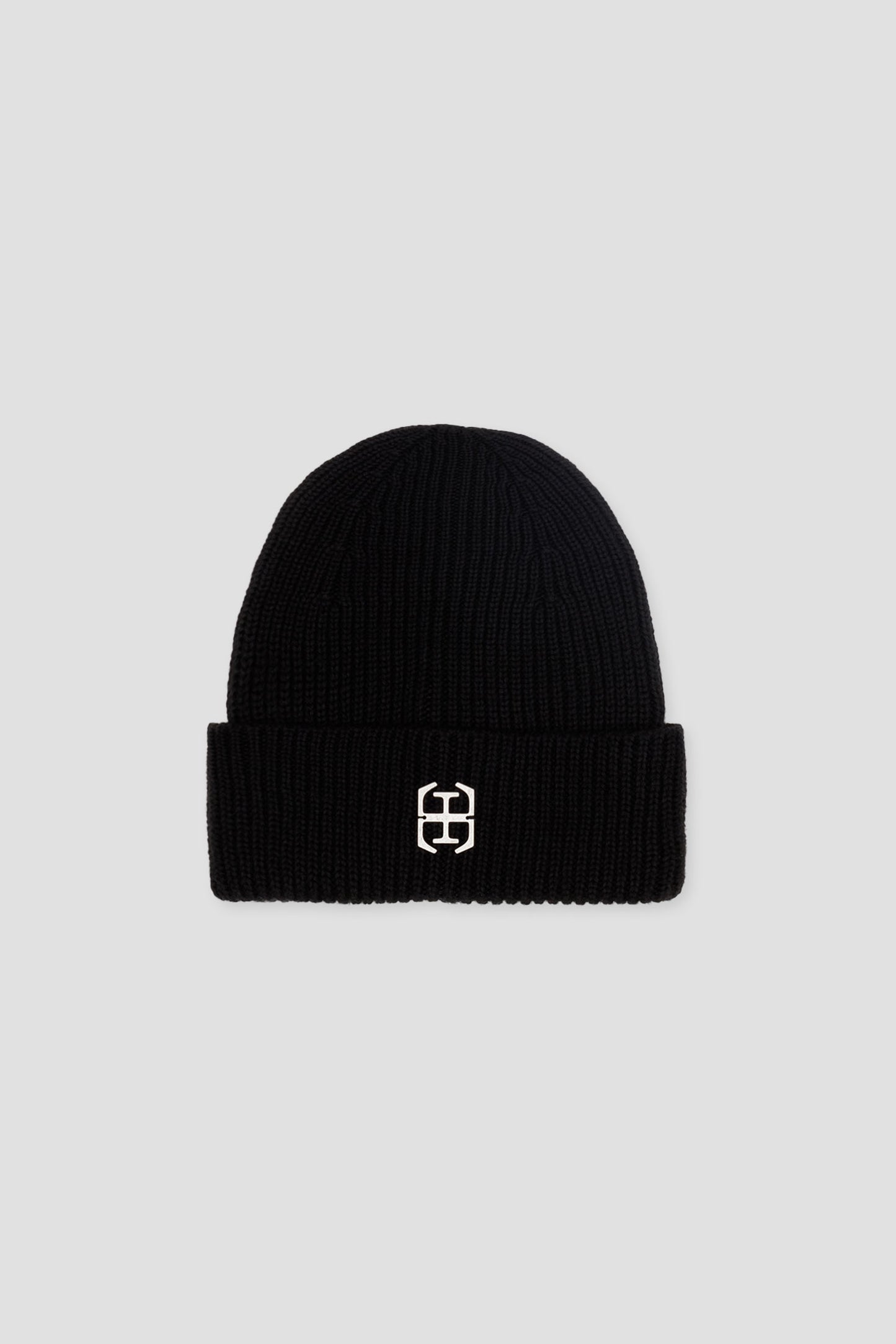 METALLIC LOGO BEANIE