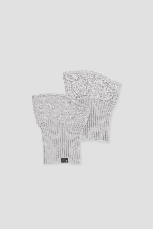 DOUBLE FACE KNITTED NECK WARMER